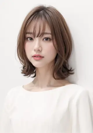 ショート AnFye une qatllのヘアスタイル