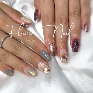 ネイル Flower nailのネイルデザイン