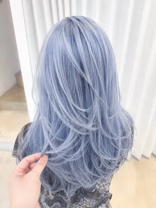 ロング カラー BOXmico. 南堀江 宇都宮のヘアスタイル