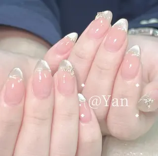 ネイル 長いだし/スカルプ/ パラシェルN.oneのネイルデザイン