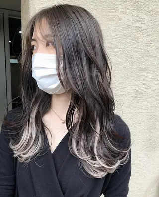 ARCANAブリーチ ダブルカラー🌟原宿のヘアスタイル