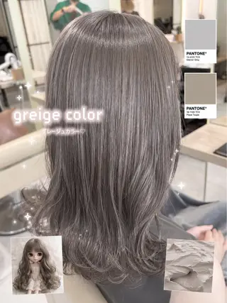 カラー 小倉 / alb. あん🖤のヘアスタイル