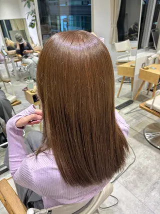 ロング カラー noi渋谷 MINAMIのヘアスタイル