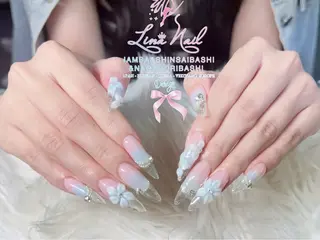 セミロング Linanail Nambaのネイルデザイン