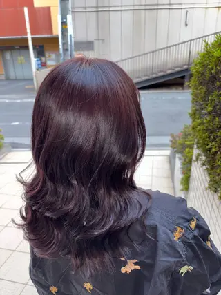 カラー 森元 優衣のヘアスタイル