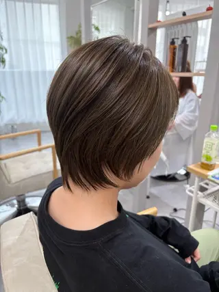 ショート 骨格、カラー診断士 ✂️淡中円花のヘアスタイル