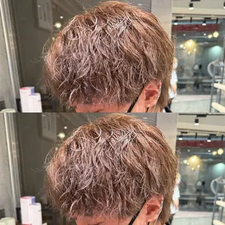 カラー メンズ 似合わせ 鈴木俊輔のヘアスタイル