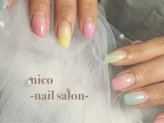 ミディアム nico-nail ️🫧wakanaのネイルデザイン