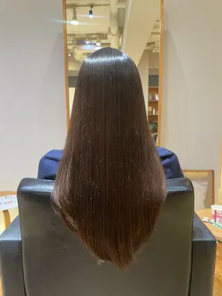 ロング パーマ レイヤー/縮毛矯正 🪄chihiroのヘアスタイル