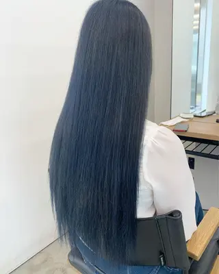 カラー 透明感カラー✂︎ /縮毛矯正/YUKAのヘアスタイル