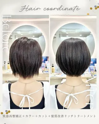 ショート カラー 髪質改善💍 natsukiのヘアスタイル