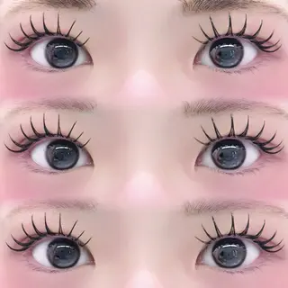 マツエク・マツパ 上下エクステ/束感 🎀Luaのマツエク・マツパデザイン