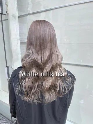 セミロング 🎨透明感モテカラー DAIKI🎨のヘアスタイル