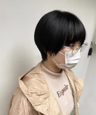 ショート カラー tonari 梅田、中崎町のヘアスタイル