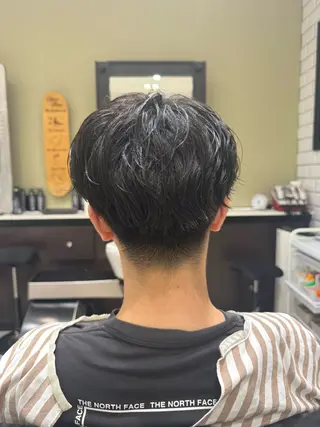 パーマ メンズ 城所 千裕のヘアスタイル