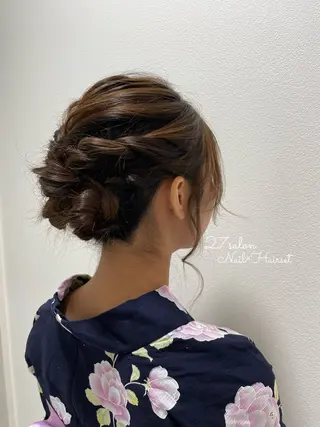 ヘアアレンジ 27salon yuinaのネイルデザイン