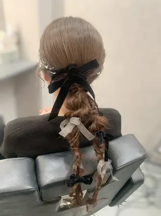 ヘアアレンジ 中川 沙里のヘアスタイル