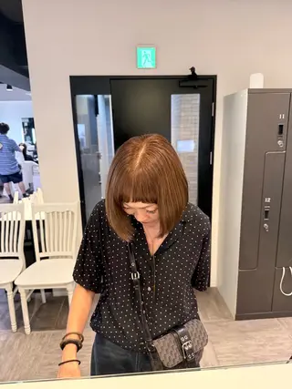 ショート レイヤーカット ROKUのヘアスタイル