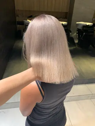 ミディアム カラー パーマ ヘアアレンジ メンズ キッズ ネイル マツエク・マツパ 酸性ストレート 髪質改善大槻勇樹のヘアスタイル