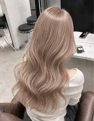 ロング カラー 色落ちまで盛れる 💟まなみのヘアスタイル