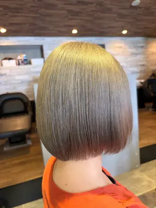 ショート ブリーチモデル RURUのヘアスタイル