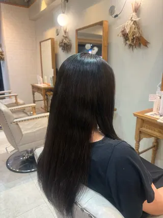 カラー 上野 稀美のヘアスタイル