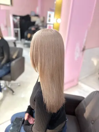 ロング カラー 甘ふわgirly🎀 ハイトーン🤍Ramのヘアスタイル