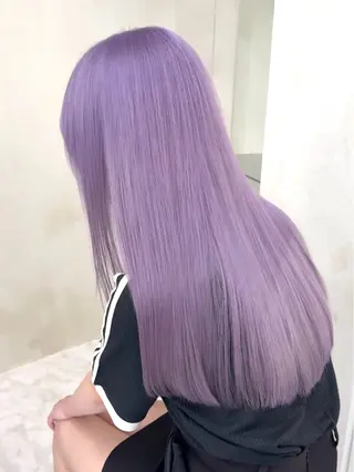 ロング カラー 透明感カラー 💋🩷りなのヘアスタイル