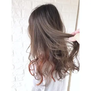 セミロング カラー 髪質改善特化KIZU /艶髪研究(京都)のヘアスタイル