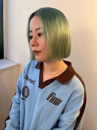 ミディアム ココルアナ 豊中美容室のヘアスタイル