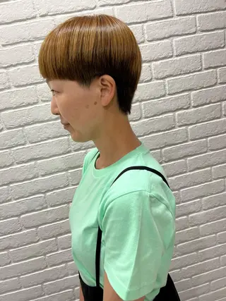 ショート 中村 由稀のヘアスタイル