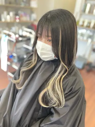 ロング カラー エクステ/プルエク/ rita/フルヤマのヘアスタイル