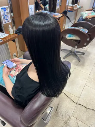 ロング パーマ 後藤 優瞳のヘアスタイル
