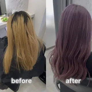 ロング E:terne大宮店 ディレクター豊島穂希のヘアスタイル