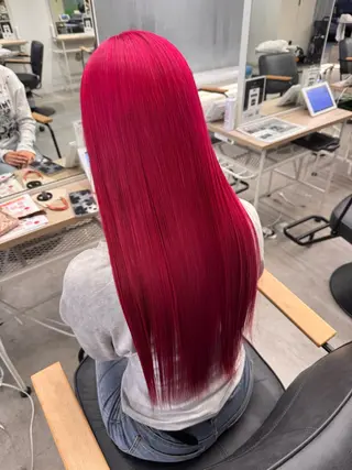 ロング ハイトーン/カラー/ ゆい🌟のヘアスタイル