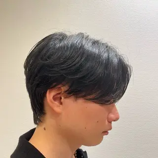 パーマ メンズ SAKURA 顔まわり/髪質改善のヘアスタイル
