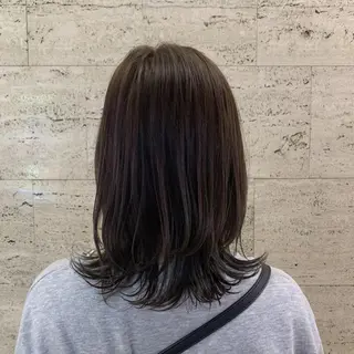 セミロング カラー ALLEN hair /まなのヘアスタイル