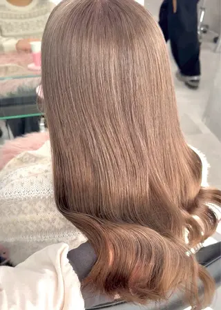 ロング カラー エクステ🤎うる艶 カラー┆横浜みいなのヘアスタイル