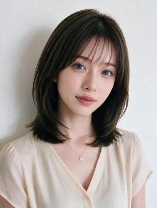 ミディアム MATSU DAのヘアスタイル