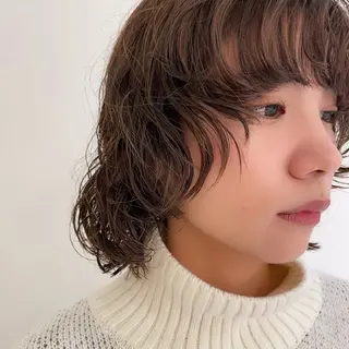 ショート パーマ 【吉祥寺】ショート/ レイヤーボブ/ryoのヘアスタイル