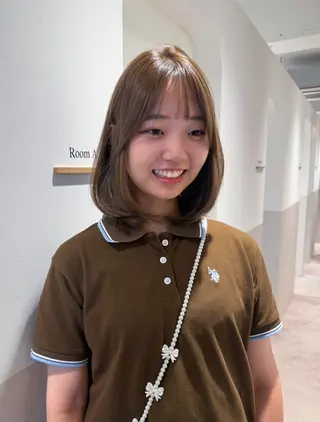 ミディアム SALOWIN本山店 naoのヘアスタイル