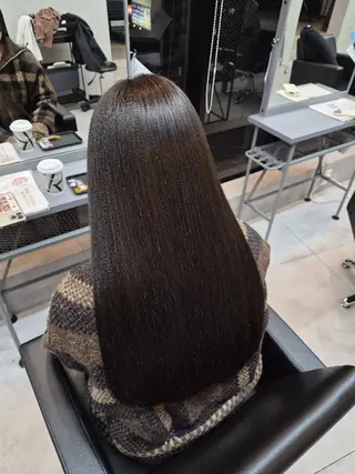 ロング ️🫧髪質改善/縮毛 矯正/寺西紗友望🫧のヘアスタイル