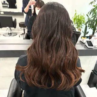 ロング Endearing 🌟銀座のヘアスタイル