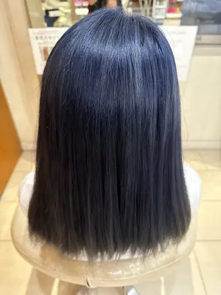 セミロング カラー Lee 枚方 harukaのヘアスタイル