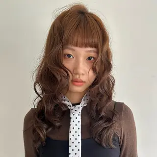 ロング カラー 透明感似合わせカラー 🍀あかり🍀のヘアスタイル