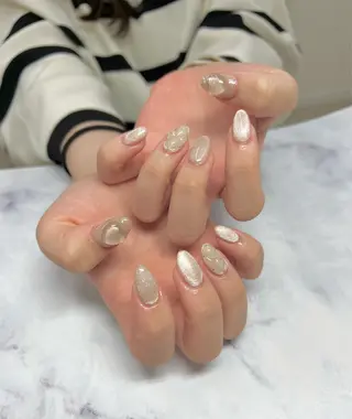 ネイル AISAフィル× ハードモチ最強のネイルデザイン