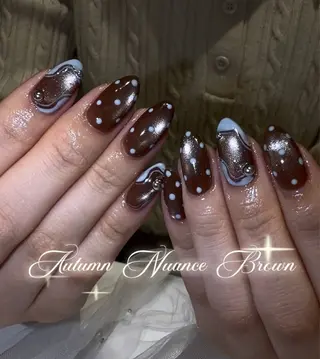 ネイル ️🫧moko 艶感🫧のネイルデザイン