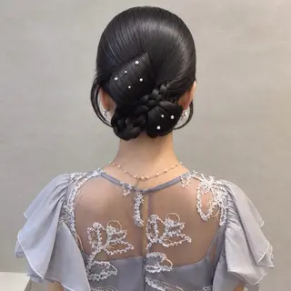 ヘアアレンジ Azu🩰/アレンジ /透明感カラー🎀/のヘアスタイル