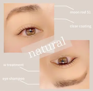 マツエク・マツパ Eyelist HARUNAのマツエク・マツパデザイン