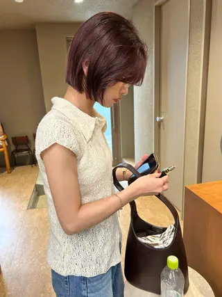 ショート NIINA SUZUKIのヘアスタイル
